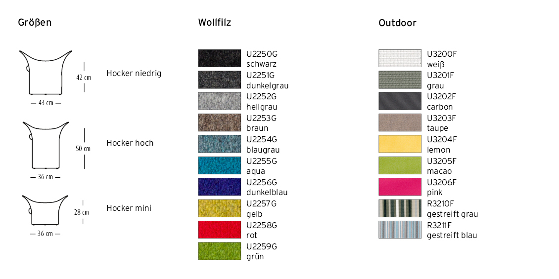 Zion - Sitzhocker hoch
